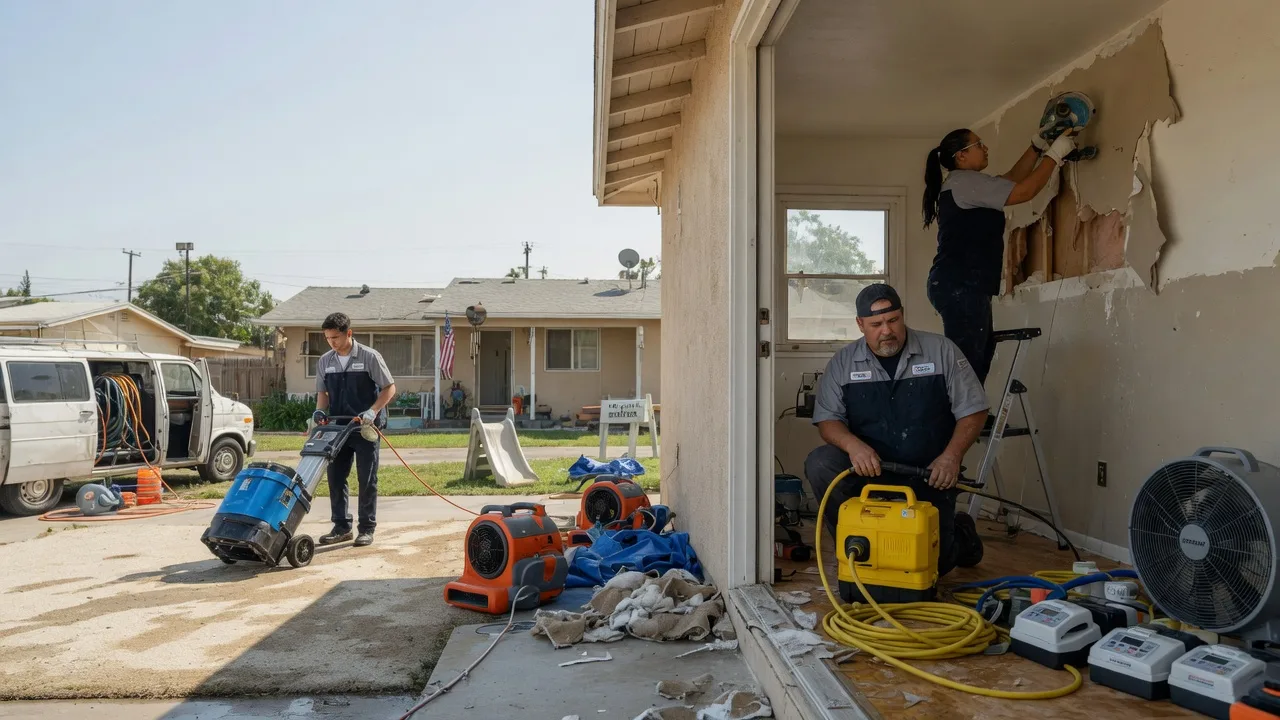 Water Damage Restoration in Bass Lake, CA near me